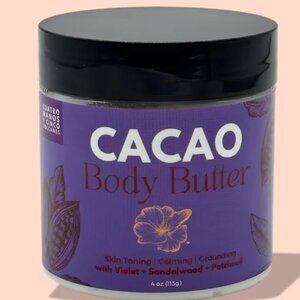 Violet + Sandalwood + Pachouli Cacao Body Butter